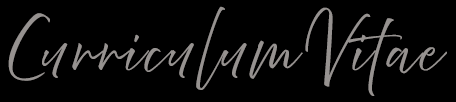 Curriculum Vitae
